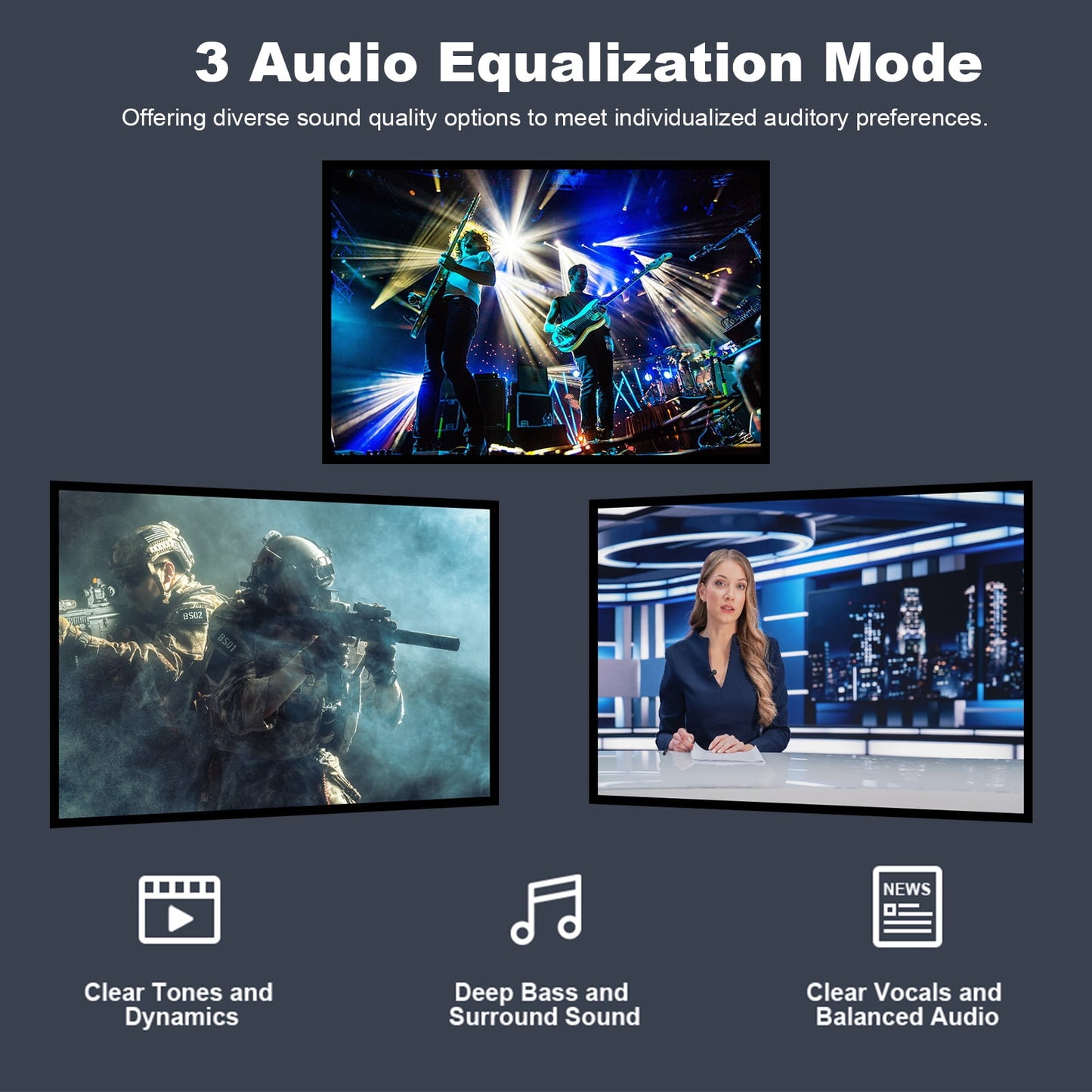 TOPVISION 4.1ch Surround Sound Bar for TV, Soundbar with Subwoofer, Karaoke Machine with 2 Mic, 4 Drivers, Bluetooth/USB/Optical/AUX/HDMI Connectivity, SP02