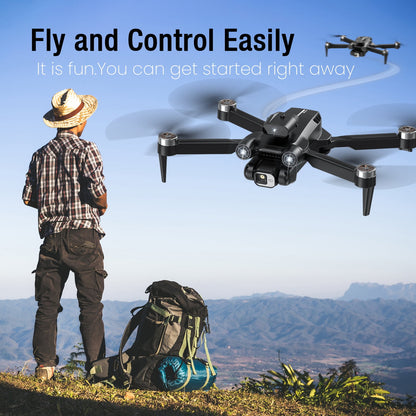 VILINICE 8" Drone with Camera - LH-X77PRO 1080P HD 4K Camera , RC Quadcopter, Drone for Adults and Beginners