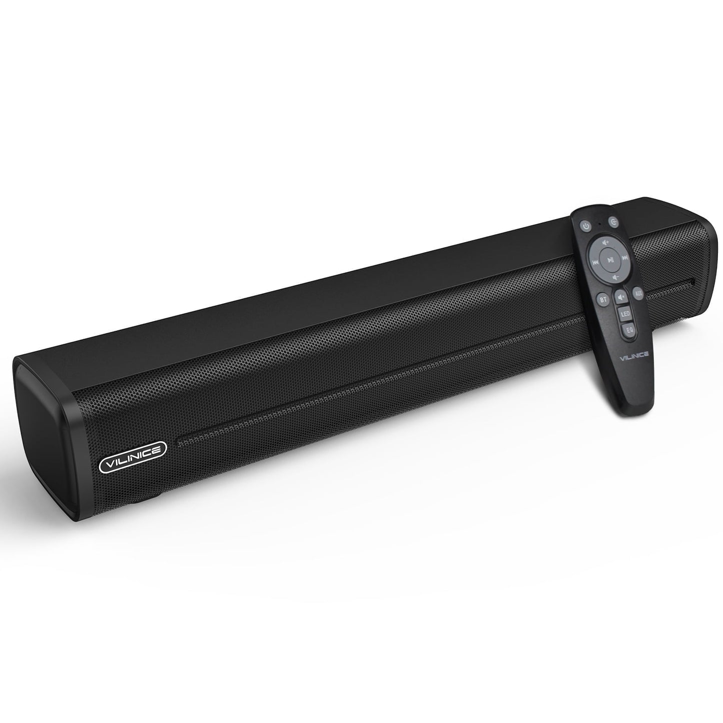 TOPVISION 40W Sound Bar for Smart TV, 17 inch Bluetooth Soundbar Built-in Subwoofer, Home Theater Surround Sound with HDMI/Optical/Aux Connection for TV/PC/Projectors