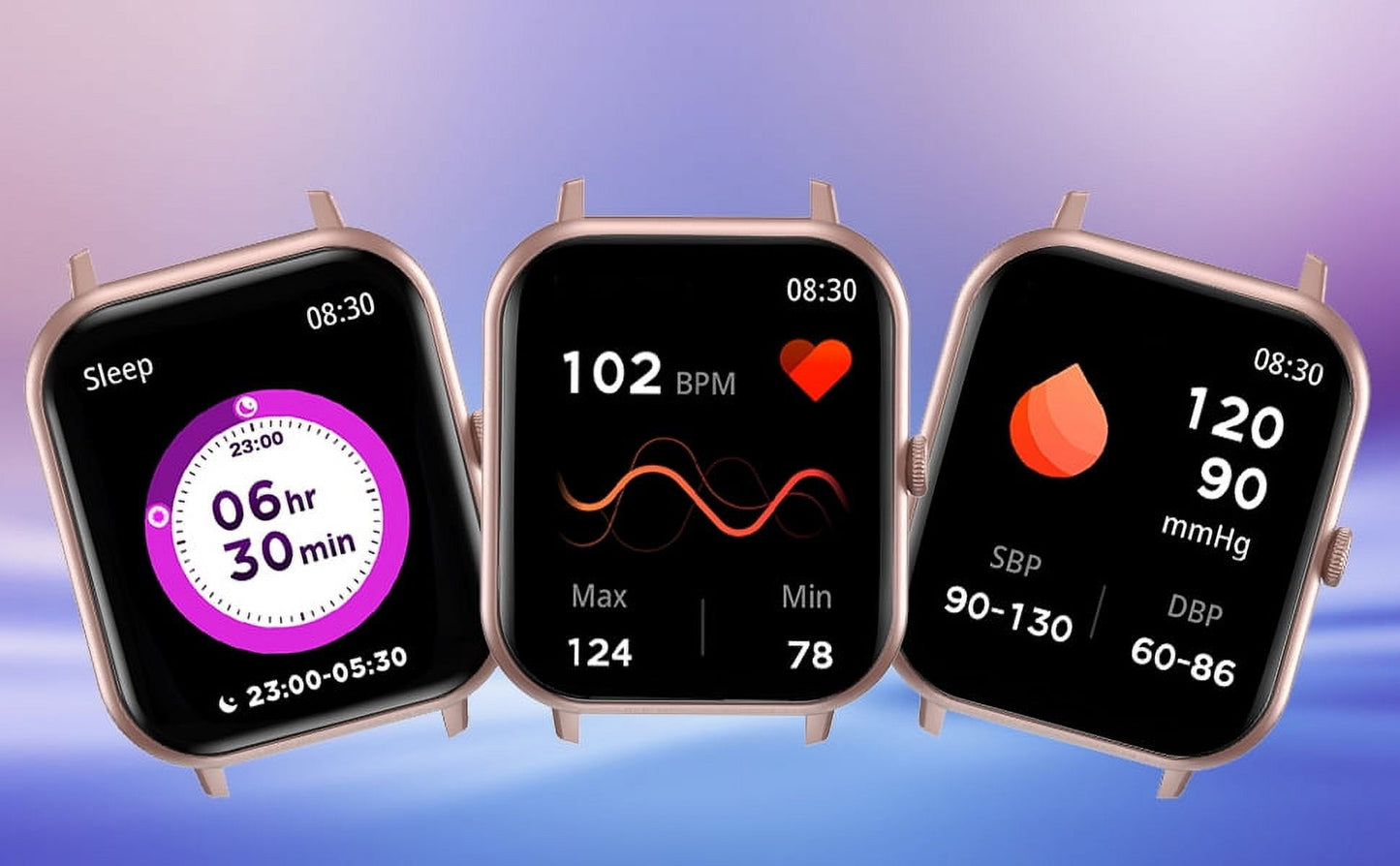 VILINICE Smart Watch for Women, 1.83" Touch Screen Fitness Tracker, IP68 Waterproof Smartwatch, Call & Message Reminder for Android iPhone, Pink